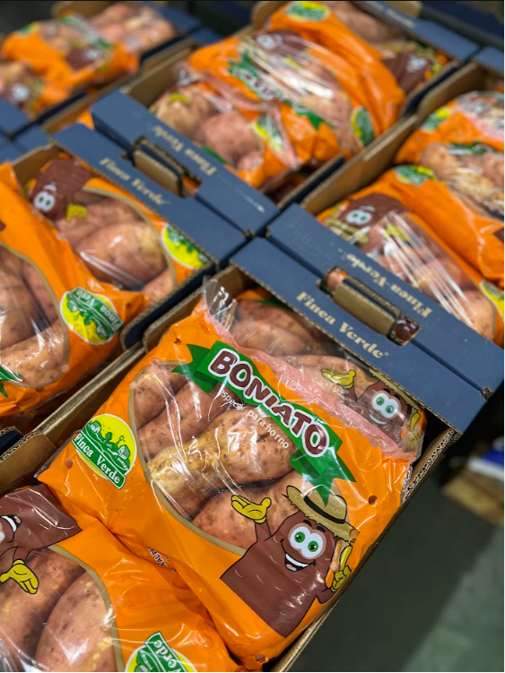 Productos elaborados a base de batata